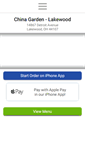 Mobile Screenshot of chinagardencleveland.com